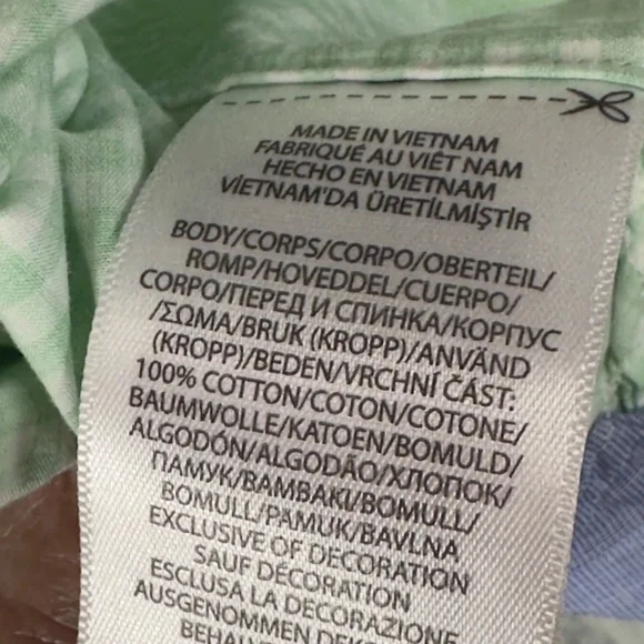 RALPH LAUREN Polo Mint Green Gingham Plaid Button Down Shirt Men M (Pink Pony) - Picture 11 of 12